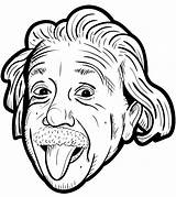 Einstein Colorear Lengua Personaggi Famosi Inventor Sticking Scientist Supercoloring Lingua Zum Fuori Erwachsene Stilizzati Onlinecoloringpages sketch template