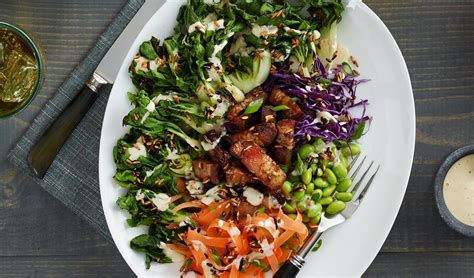salade grillee de bok choy recette unilever food solutions ca