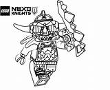 Nexo Attacker Caballeros Coloringhome Getcolorings Albanysinsanity Ninjago Brickshow Educativeprintable sketch template