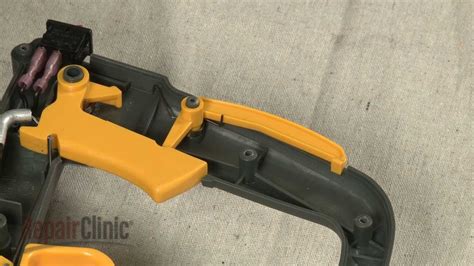 ryobi hedge trimmer trigger lock replacement  youtube