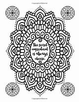 Artful Mandala sketch template