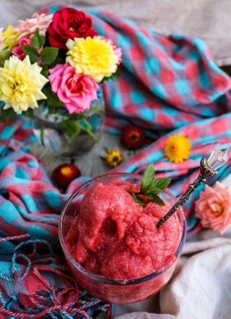 strawberry sparkling wine sorbet recipe sparkling wine sorbet