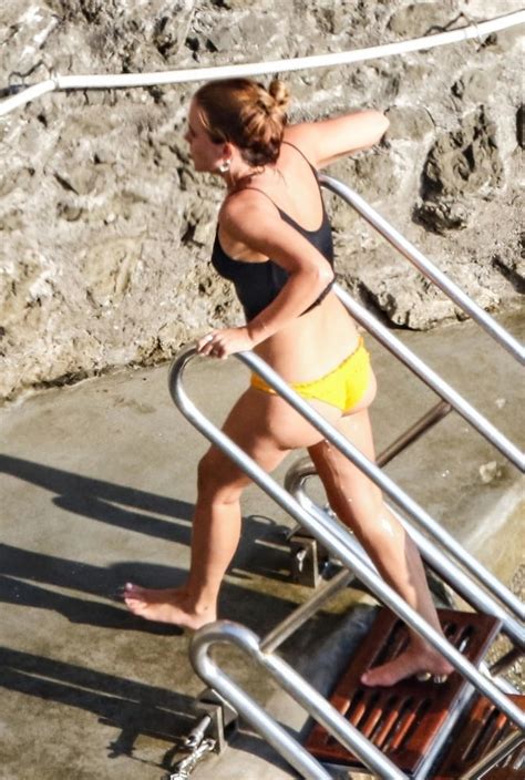Emma Watson At A Beach In Positano Italy August 2020 6 Pics