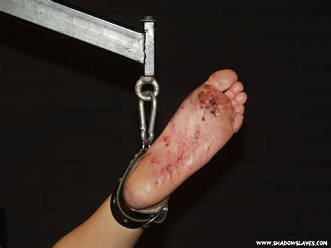 bound feet punished and foot fetish hotwax punishment of restrained blonde amate pichunter