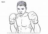 Ali Muhammad Draw Drawing Step Tutorials Drawingtutorials101 People Boxers sketch template