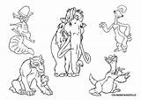 Ice Age Coloring Pages Printable Animal sketch template