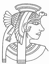 Cleopatra Colorare Disegni Egitto Coloring Egizi Storia Antico Faraones Egizia Egiziana Egipto Antichi Egiziani Egizie Antica Antiguo Maschere Profilo Egito sketch template