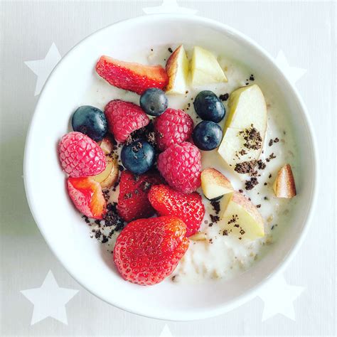porridge rezept schnelles fruehstueck mit  kalorien david lucas