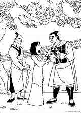 Coloring4free Mulan Coloring Pages Print Related Posts sketch template