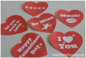 valentines  printable gift tags