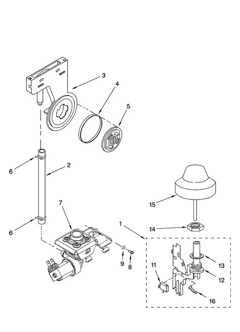 fill  overfill parts diagram parts list  model kudpflss kitchenaid parts dishwasher