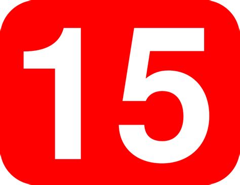 number  fifteen royalty  vector graphic pixabay