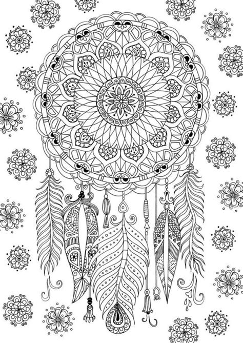 dream catcher printable coloring pages  adults annuitycontract