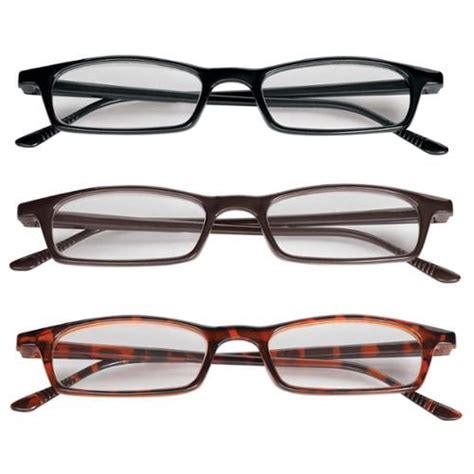 neo lightweight half eye unisex 4 00 reading glasses 3 pair walmart