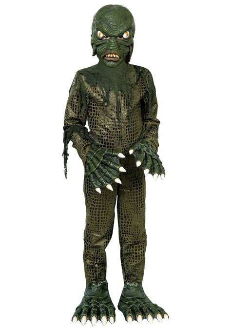 kids swamp monster costume