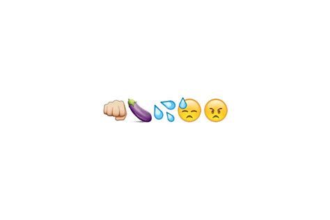 the definitive emoji sexting glossary the cut