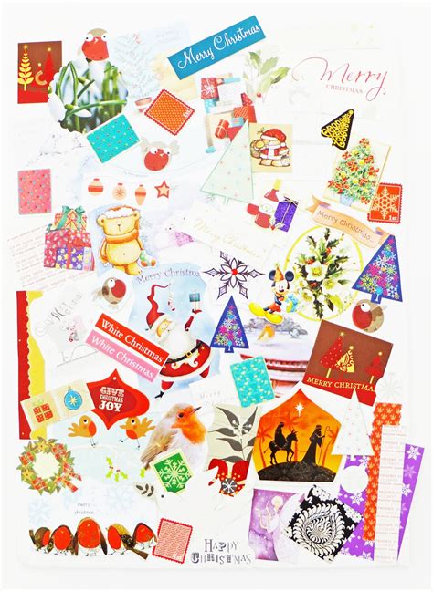 sale christmas collage pack holidays embellishments