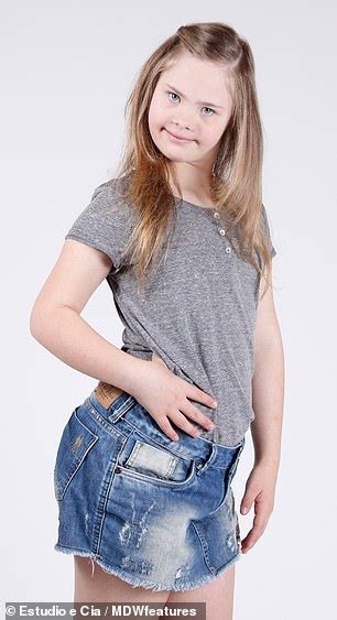 Model With Down S Syndrome 14 Has 50 000 Followers And Is Signed To 5