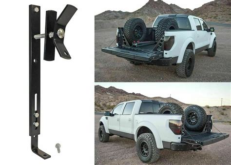 bed spare tire mount bracket mounts tire vertically   shipping usa   sale