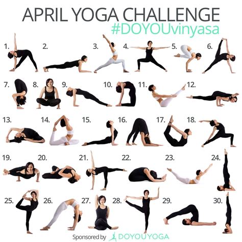 join  april yoga challenge doyouvinyasa  instagram