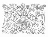 Coloring Tango Pages Book sketch template