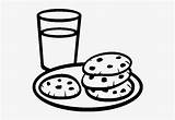 Cookies Coloring Pages Chocolate Chip Milk Cookie Clipart Plate Drawing Collection Colouring Library Jar Graphic High Pancake Drinks Kids Chips sketch template