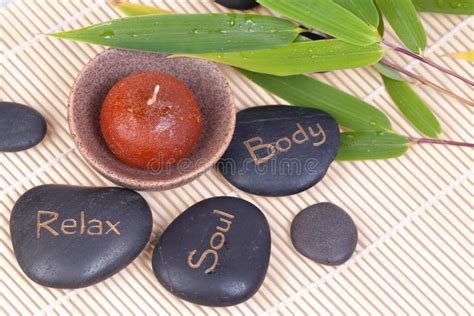 spa hot stones stock image image  massage relax relaxation