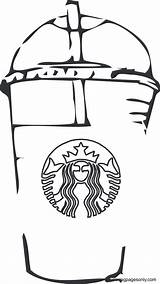 Starbucks Activityshelter Frappuccino Orasnap sketch template