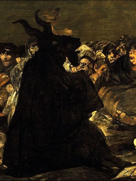 Francisco De Goya Witches’ Sabbath The Great He Goat