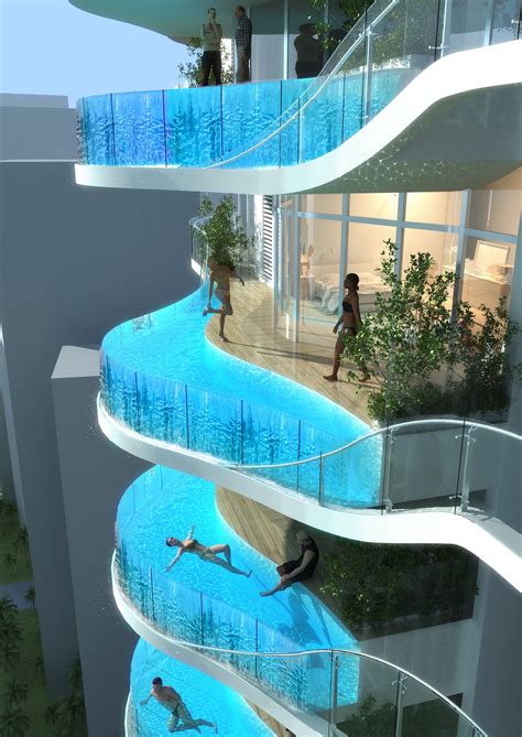 hong kong architects create pool   sky multifamily executive magazine