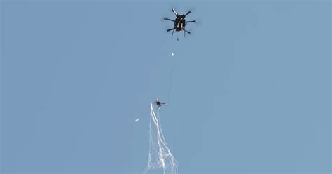 pentagon buys drone hunter system  catches illegal drones  big nets petapixel