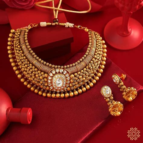 meet   prettiest antique gold jewellery designs  south india jewels meet