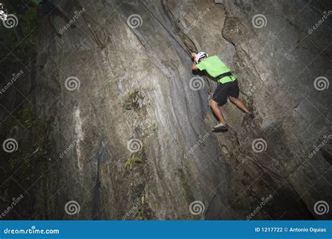 wall climber stock photo image  ambition handhold