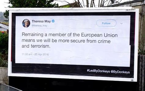 brexit group posts huge billboards  mps quotes  dover express star