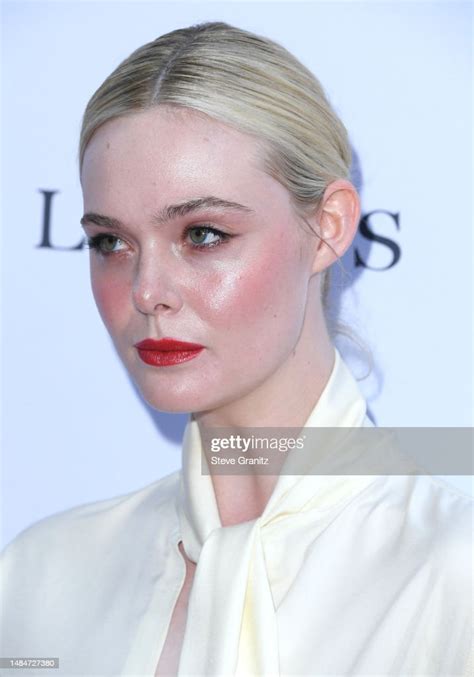 Elle Fanning Arrives At The Daily Front Rows 7th Annual Fashion Los