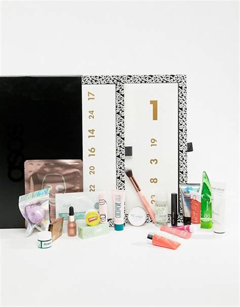 asoss  face body advent calendar includes products  glam