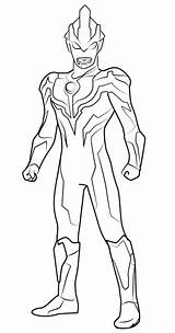 Coloring Ultraman Ginga Sheet Zero Epic Geed Sheets Template Colouring Tiga Printable Sketch Popular Superhero sketch template