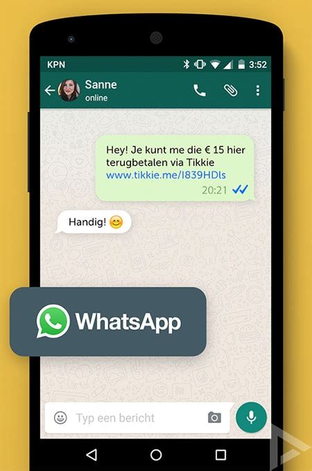abn amro tikkie app laat iedereen makkelijk geld overmaken  whatsapp