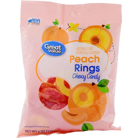 great  peach rings chewy candy  oz walmartcom walmartcom