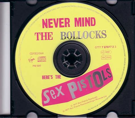 Never Mind The Bollocks Heres The Artwork Albums No 10 Never Mind