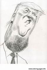 Trump Donald Template sketch template
