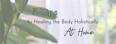 holistic spa  home tips  heal