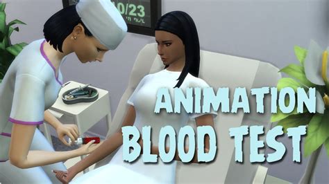 animation  sims  blood test youtube