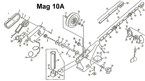 cannon mag  parts diagram