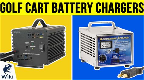 top  golf cart battery chargers   video review