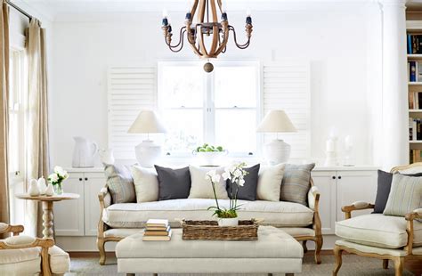 french provincial style relaxed elegance   living