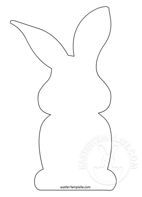 bunny rabbit template easter template