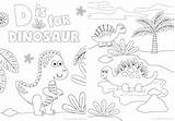 Dinosaur Coloring Pages Printable Dinosaurs Party sketch template