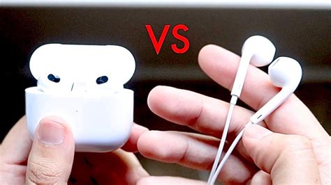 airpods   earpods comparison review youtube