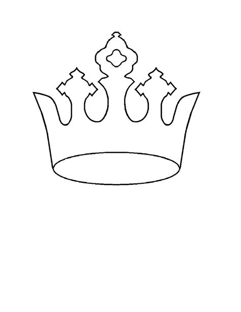 printable crowns template